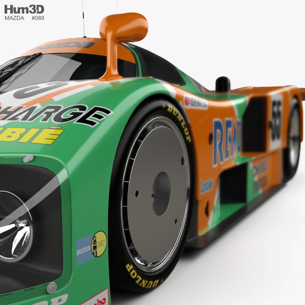 Mazda 787b 3d model