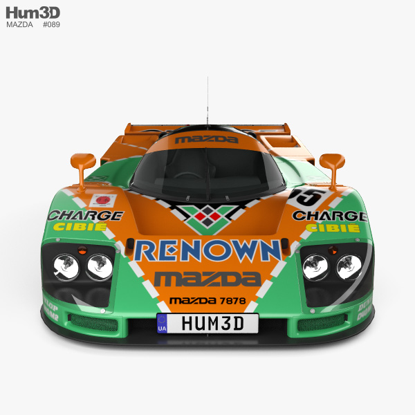 Mazda 787b 3d model