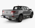 Mazda BT-50 Double Cab 2021 3d model back view