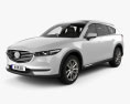 Mazda CX-8 HQインテリアと 2017 3Dモデル