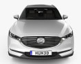 Mazda CX-8 HQインテリアと 2017 3Dモデル front view