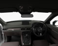 Mazda CX-8 з детальним інтер'єром 2020 3D модель dashboard