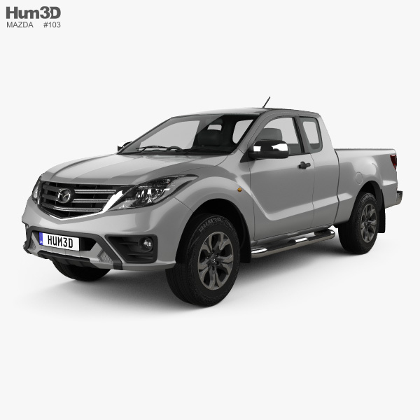 Mazda BT-50 Freestyle Cab 2021 3D модель