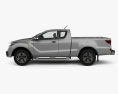 Mazda BT-50 Freestyle Cab 2021 3d model side view