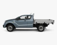 Mazda BT-50 Freestyle Cab Alloy Tray 2021 3d model side view
