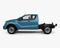 Mazda BT-50 Freestyle Cab Chassis 2021 3d model side view