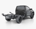 Mazda BT-50 Cabina Simple Chassis 2018 Modelo 3D