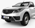 Mazda BT-50 Cabina Simple Chassis 2018 Modelo 3D