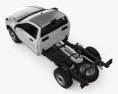 Mazda BT-50 Cabina Simple Chassis 2018 Modelo 3D vista superior