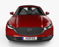 Mazda CX-30 with HQ interior 2022 3d model front view