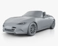 Mazda MX-5 30th Anniversary コンバーチブル 2019 3Dモデル clay render