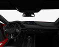 Mazda 3 hatchback with HQ interior and engine 2022 3d model dashboard