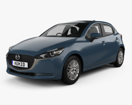 Mazda 2 hatchback 2022 Modello 3D