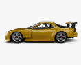 Mazda RX-7 GT300 2008 3d model side view
