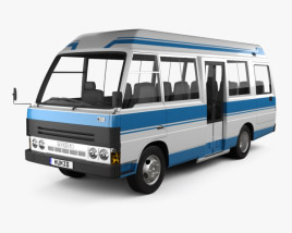 Mazda T3500 Mini bus 1996 3D model