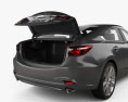 Mazda 6 sedan with HQ interior 2021 3d model