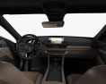 Mazda 6 sedan with HQ interior 2021 3d model dashboard