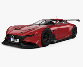 Mazda RX-Vision GT3 2022 3D model