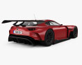 Mazda RX-Vision GT3 2022 3D модель back view