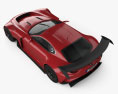 Mazda RX-Vision GT3 2022 3d model top view