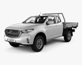 Mazda BT-50 Freestyle Cab Alloy Tray 2022 3D model