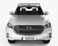 Mazda BT-50 Freestyle Cab Alloy Tray 2022 Modelo 3D vista frontal
