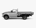 Mazda BT-50 Single Cab Alloy Tray 2022 3d model side view