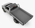 Mazda BT-50 Single Cab Alloy Tray 2022 3d model top view