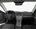 Mazda 6 Sport US-spec sedan with HQ interior 2002 3d model dashboard