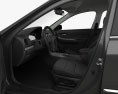 Mazda 6 Sport US-spec sedan with HQ interior 2002 3d model seats