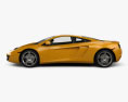McLaren MP4-12C 2013 3D-Modell Seitenansicht