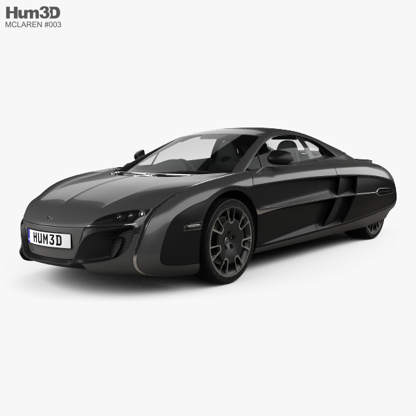 McLaren X-1 2012 3D model