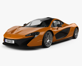 McLaren P1 2016 3D model