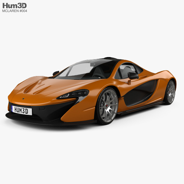 McLaren P1 2016 3D model