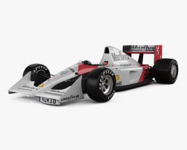 McLaren MP4-6 1991 3Dモデル