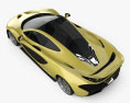 McLaren P1 2016 Modelo 3D vista superior