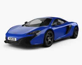 McLaren 650S 쿠페 2017 3D 모델 