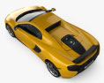 McLaren 650S Spider 2017 Modèle 3d vue du dessus