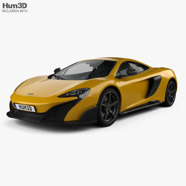 McLaren 675LT 2017 Modelo 3D