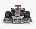 McLaren MP4-28 2013 3D模型 正面图