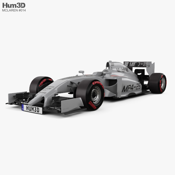 McLaren MP4-29 2014 3Dモデル