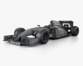 McLaren MP4-29 2014 3D модель wire render