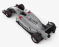 McLaren MP4-29 2014 3D模型 顶视图