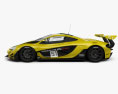 McLaren P1 GTR 2017 Modelo 3d vista lateral