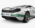 McLaren MP4-12C Поліція Dubai 2013 3D модель