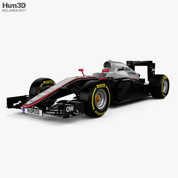 McLaren MP4-30 2015 3D model