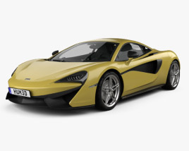 McLaren 570S 2018 Modello 3D