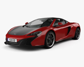 McLaren 650S Can-Am 2018 3D-Modell