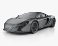 McLaren 650S Can-Am 2018 3Dモデル wire render