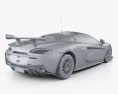 McLaren 570S GT4 2018 3D модель